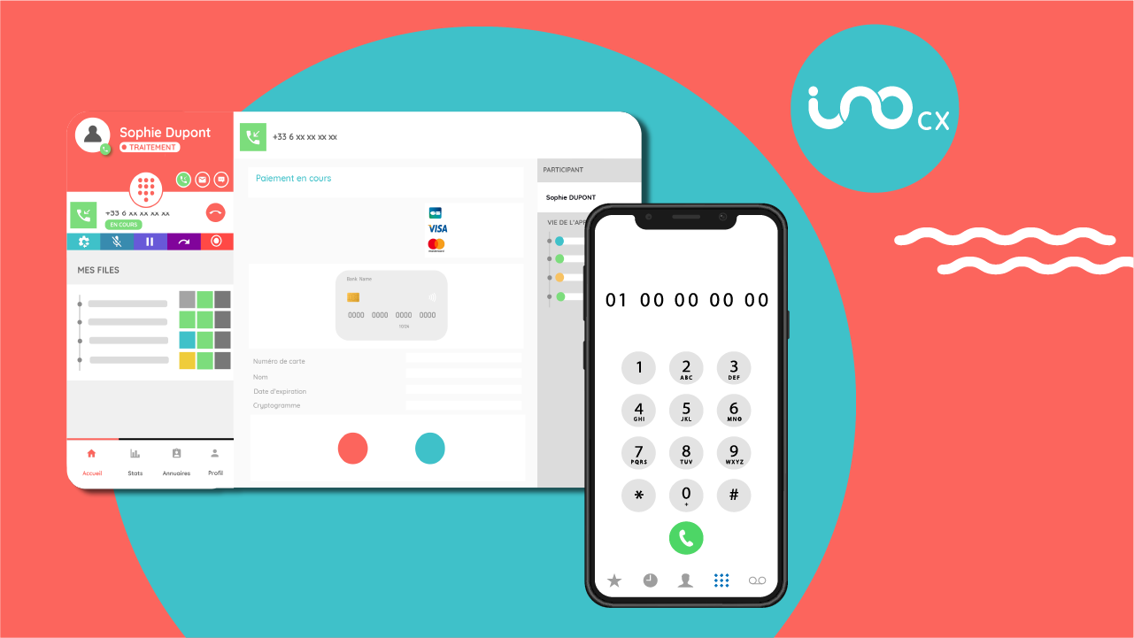 Paiement par téléphone par carte bancaire