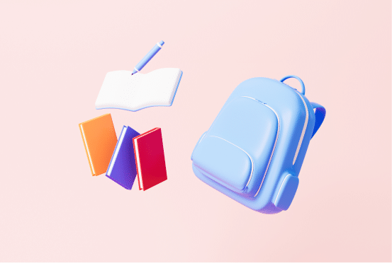 Notebook and school-themed stationery symbolizing INO CX’s step-by-step advice to strengthen customer relations teams.