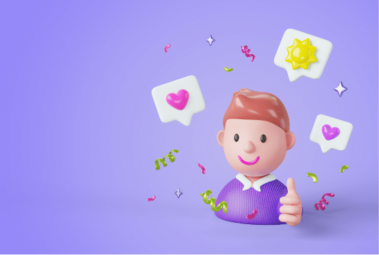 Employees and customers connected through positive experience, illustrating the link between employee satisfaction and customer service quality.